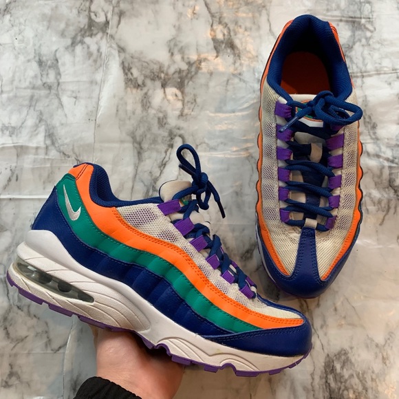 blue green and orange air max 95 blue green and orange air max 95